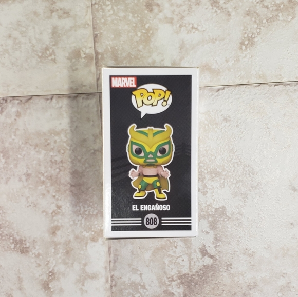 808 El Enganoso Funko Pop Lucha Libre Edition Marvel Walmart Exclusive NIB - Picture 4 of 8